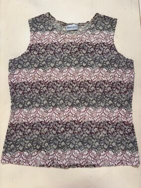 Lace tank top